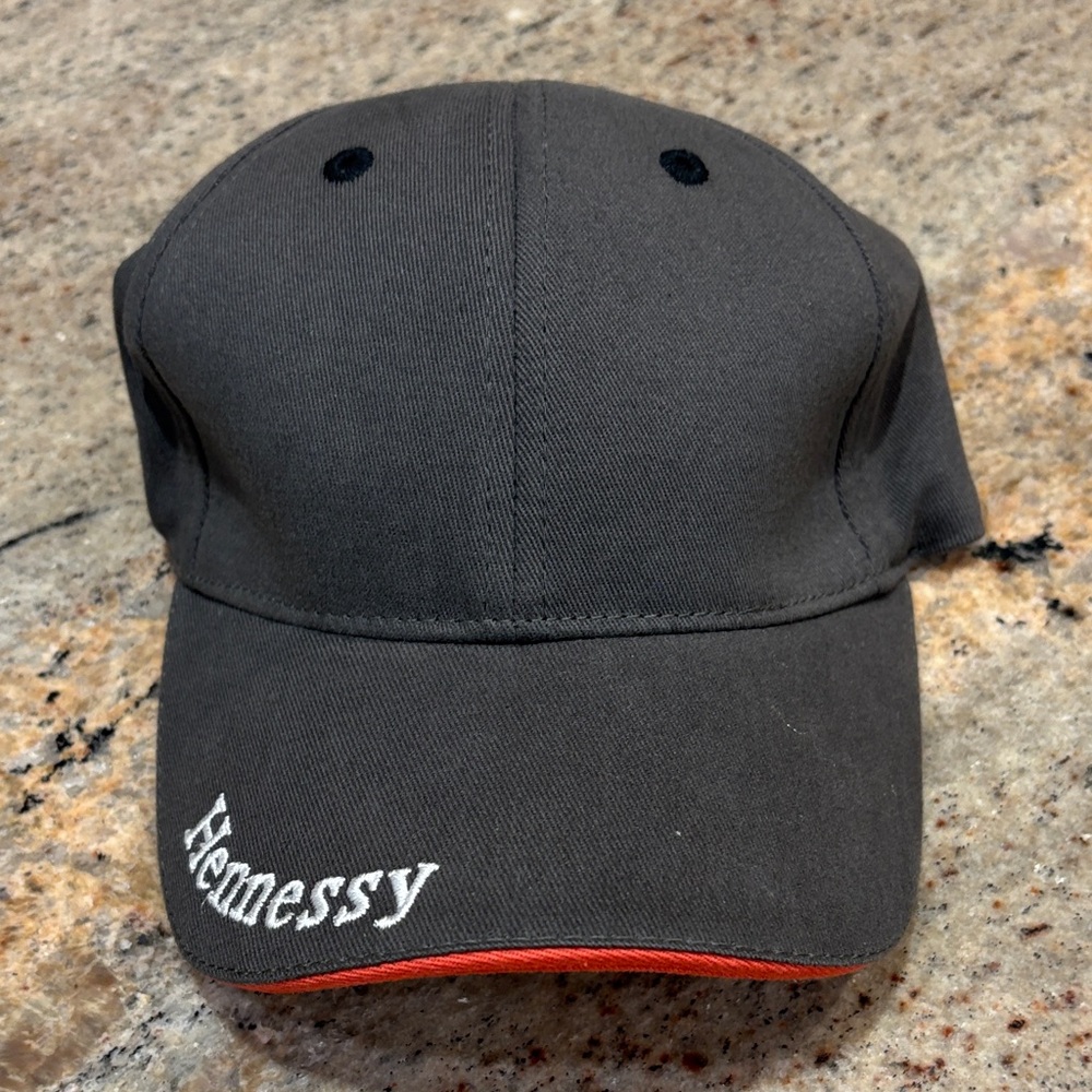 Hennessy Gray and Red Men's Hat